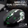 2.4GHz Wireless Charging Game Mouse Luminous Plug And Play