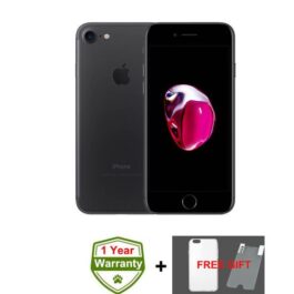 Apple IPhone 7 4.7 Inch 2GB + 32GB 12MP + 7MP Finger Sensor 4G LTE Smartphone (Gift) – Black