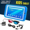 Atouch 7-Inch 1GB RAM +16GB Storage Android 6.0 K89 Children Tablet (Pre-Installed Educational Apps)+ Proof Case