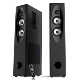 F&D T60X Tower Speaker – Black/Formica