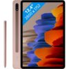 Samsung Galaxy Tab S7+, 12.4 Inches (6GB RAM, 128GB ROM) 13MP + 5MP + 8MP, LTE - Mystic Bronze