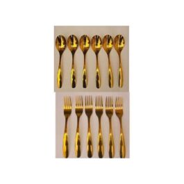 Set Of Gold plated Spoons And...