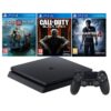 Sony PS4 500GB Slim GOD OF WAR 4+ BLACK OPS 3+ UNCHARTED 4 BUNDLE