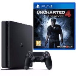 Sony PlayStation 4 Slim 500GB Console + Uncharted 4 A Thief’s End Bundle