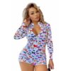 Butterfly Romper Short