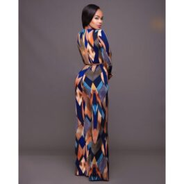 Digital Printed Women’s Strappy Jumpsuit