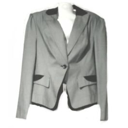 Katrin London Long Sleeves Formal Grey...