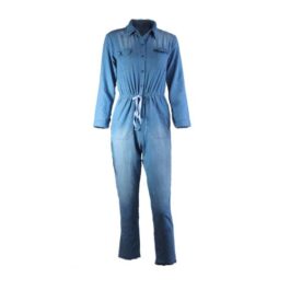 Lace Jeans Ladies Casual Jumpsuit