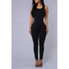 Sleeveless Round Neck Jumpsuit