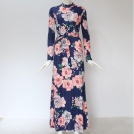 Women Long Dress Floral Print