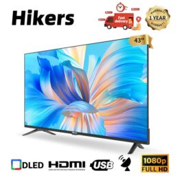 Hikers 43” Frameless FHD LED TV...